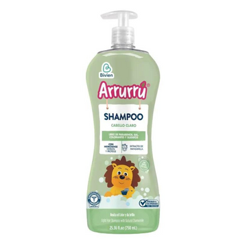 SHAMPOO CABELLO CLARO X750ML + GRATIS TOALLITAS HUMEDAS SUAVIDAD Y NUTRICIÓN X20 AAB533 ARRURRÚ