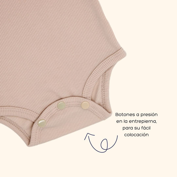 BODY RIB MANGA CORTA 1013 CRECIENDO BABY