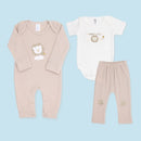 CONJUNTO X3 PZS BEBE NIÑO 10810 FOR BABY
