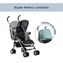 COCHE PASEADOR BASTON ZAZU EB217 GRIS EBABY
