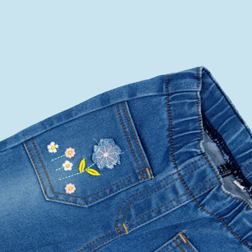 CONJUNTO JEANS NIÑA 15368 BAMBINOS