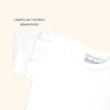 BODY RIB X2 MANGA CORTA 1012 CRECIENDO BABY