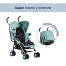 COCHE PASEADOR BASTON ZAZU EB217 VERDE EBABY
