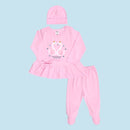 CONJUNTO X 3 PZS NIÑA 10791 FOR BABY
