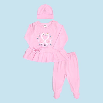 CONJUNTO X 3 PZS NIÑA 10791 FOR BABY