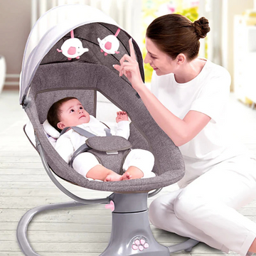 SILLA MECEDORA ELECTRICA 08104-08105-08106 ROSADO BABY KAYS