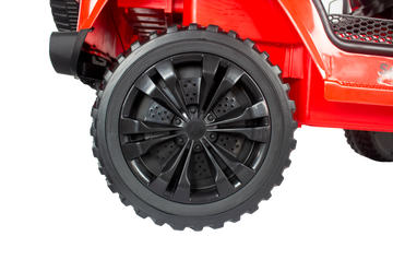 CARRO ELÉCTRICO WRANGLER SPEED RED 12V PRINSEL