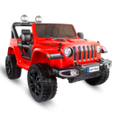 CARRO ELÉCTRICO WRANGLER SPEED RED 12V PRINSEL