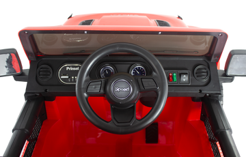 CARRO ELÉCTRICO WRANGLER SPEED RED 12V PRINSEL