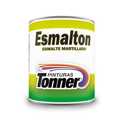 ESMALTE MARTILLADO VERDE TONNER X GLN
