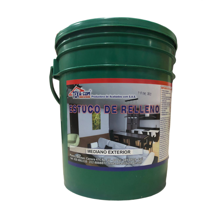 ESTUCO RELLENO EXT X BALDE