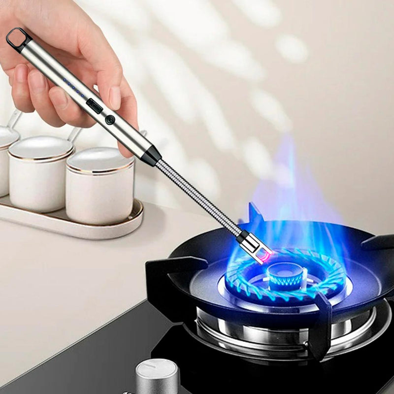 Encendedor de Plasma Recargable Sin Gas y a Prueba de Viento TWP-006