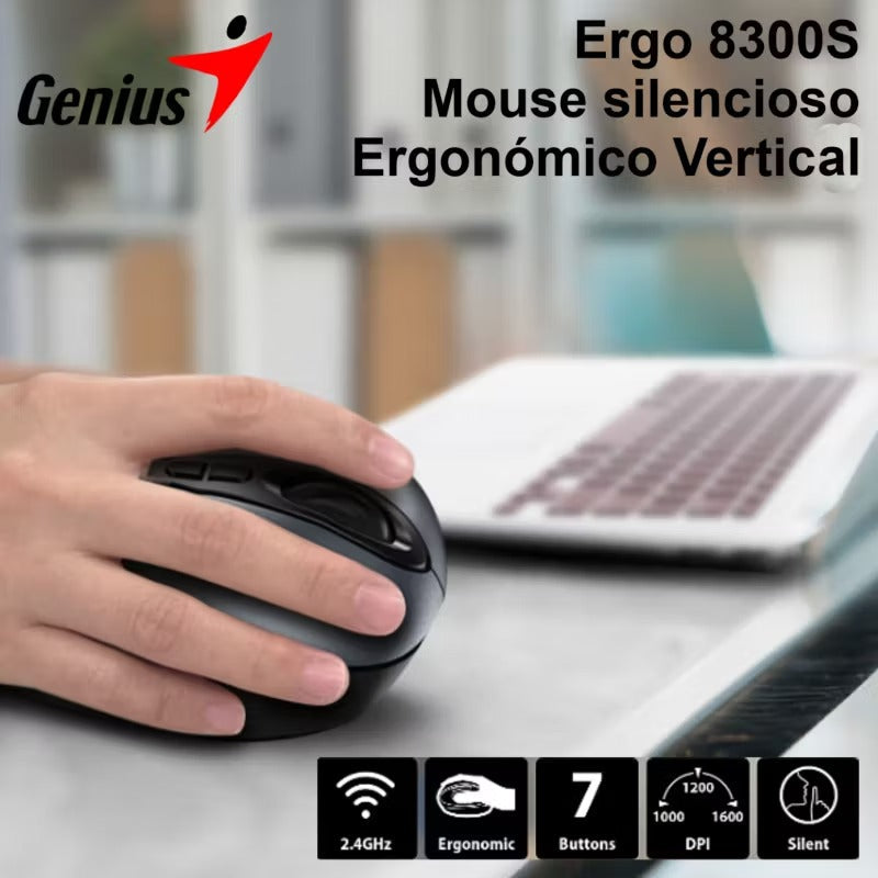 Mouse Vertical Genius Ergo 8300s