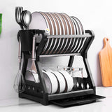 Escurridor Platos Locero 2 Niveles Organizador Tazas Vasos COCI124
