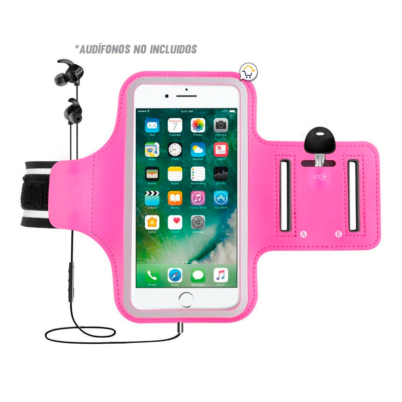 Estuche Brazo Celular Brazalete Deportivo Manos Libres LYCH-9