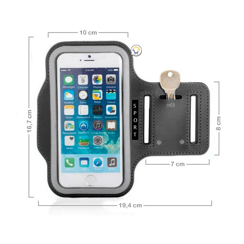 Estuche Brazo Celular Brazalete Deportivo Manos Libres LYCH-9