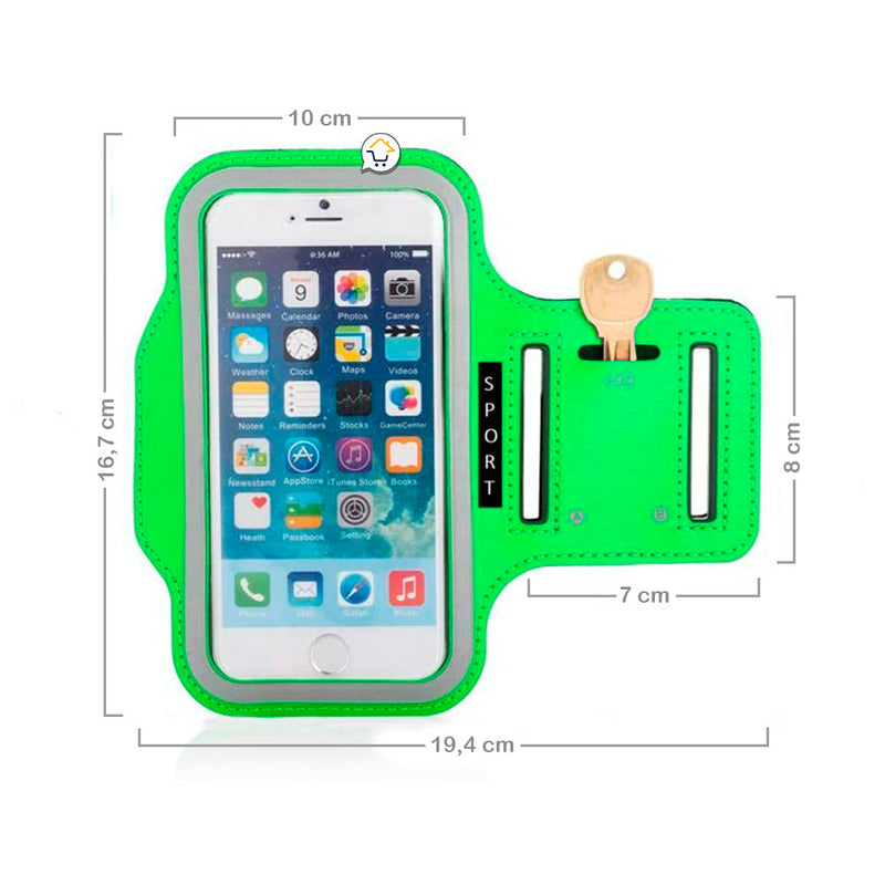 Estuche Brazo Celular Brazalete Deportivo Manos Libres LYCH-9