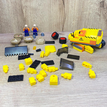 Excavadora De Construcción Armable Bloques 167 Piezas Juguete Armatodo MG22502