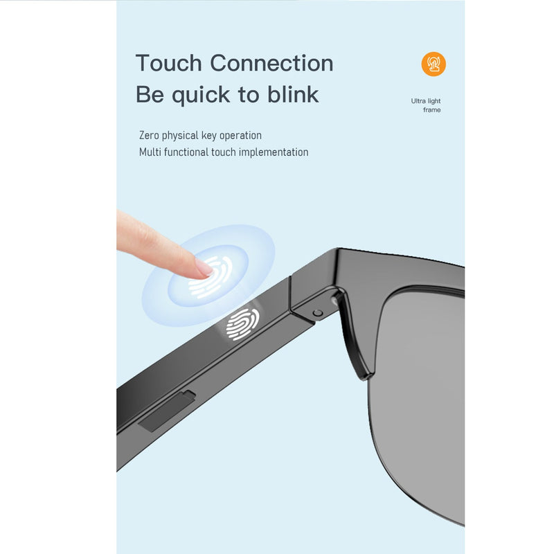 Gafas de Sol con Bocinas Bluetooth F-06