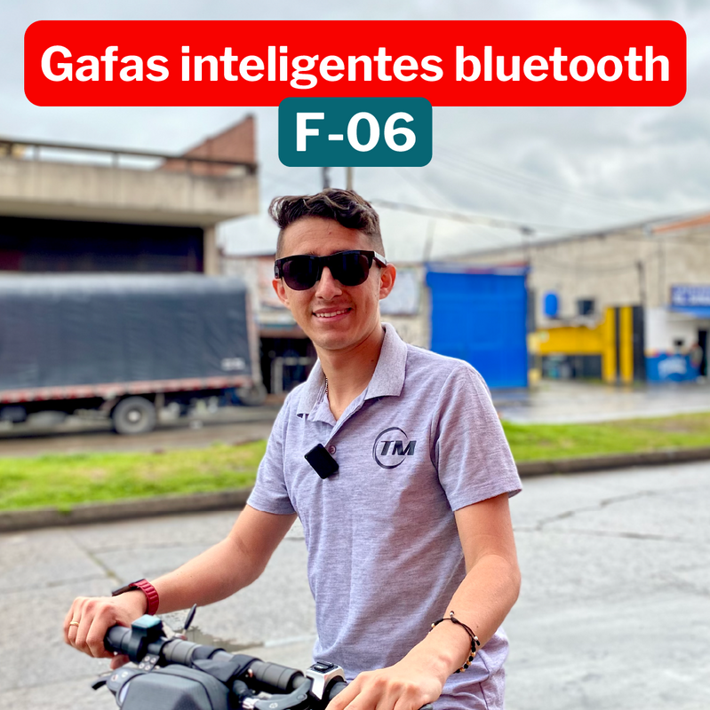 Gafas de Sol con Bocinas Bluetooth F-06