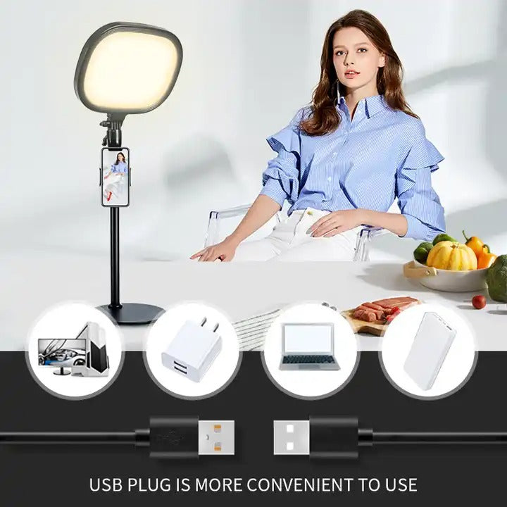 Luces P/Generadores de Contenido Recargable FM-58R