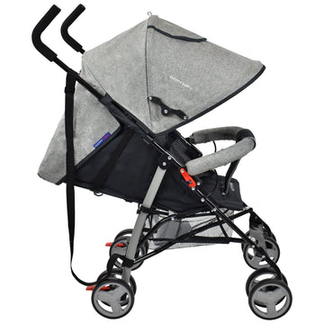 COCHE PASEADOR FUTURE - GRIS HAPPY BABY