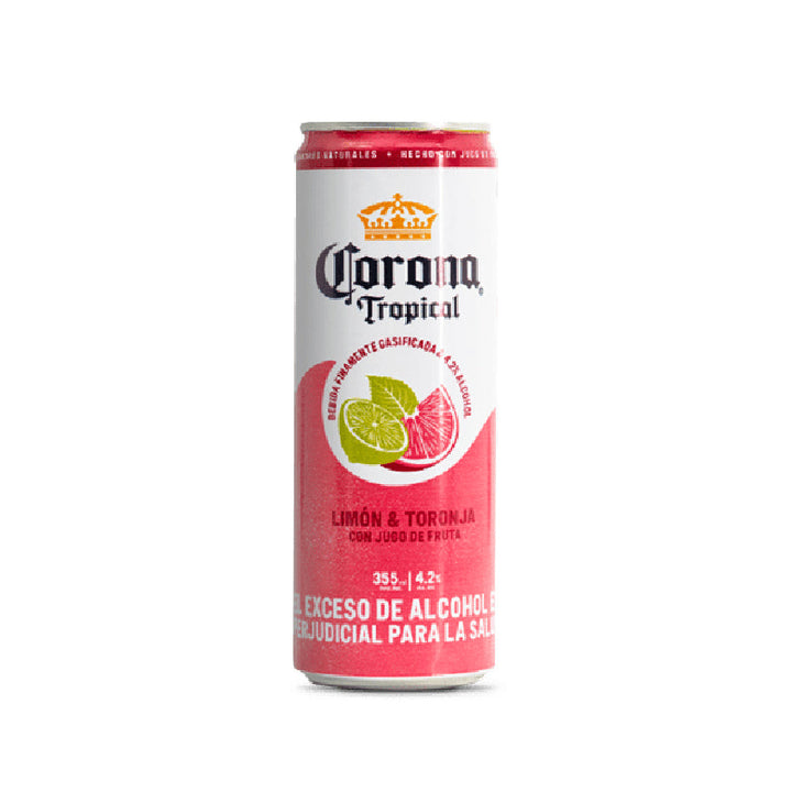 CORONA TROPICAL LIMON Y TORONJA 355ML