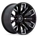 FUEL REBAR 17X9 6X139 ET-12 BOCIN 106 NBL JW17268