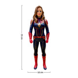 Figura De Acción Capitana Marvel Grande Súper Heroína Articulada Juguete 3342