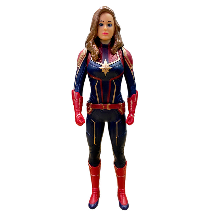 Figura De Acción Capitana Marvel Grande Súper Heroína Articulada Juguete 3342