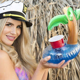 Flotador Palmera Portavasos Inflable Piscina Pool Party FD06-EHS