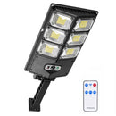 Foco LED Solar Con Sensor De Movimiento Y Control