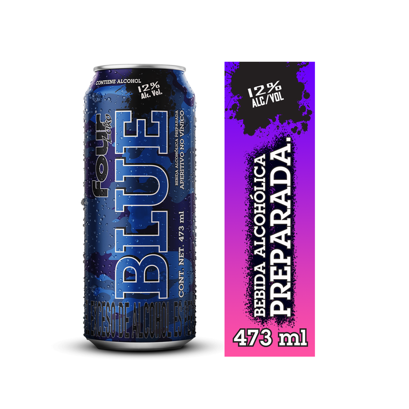 Four Loko Blue x4Dp x6Un x473ml