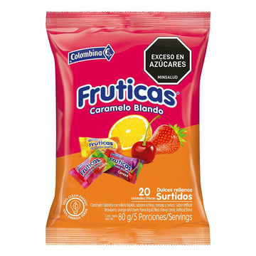 CONFITE BLANDO FRUTICAS 80G