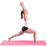 Mat Yoga Tapete Ejercicio Colchoneta Gimnasio Pilates 173 x 62 cm x 3 mm