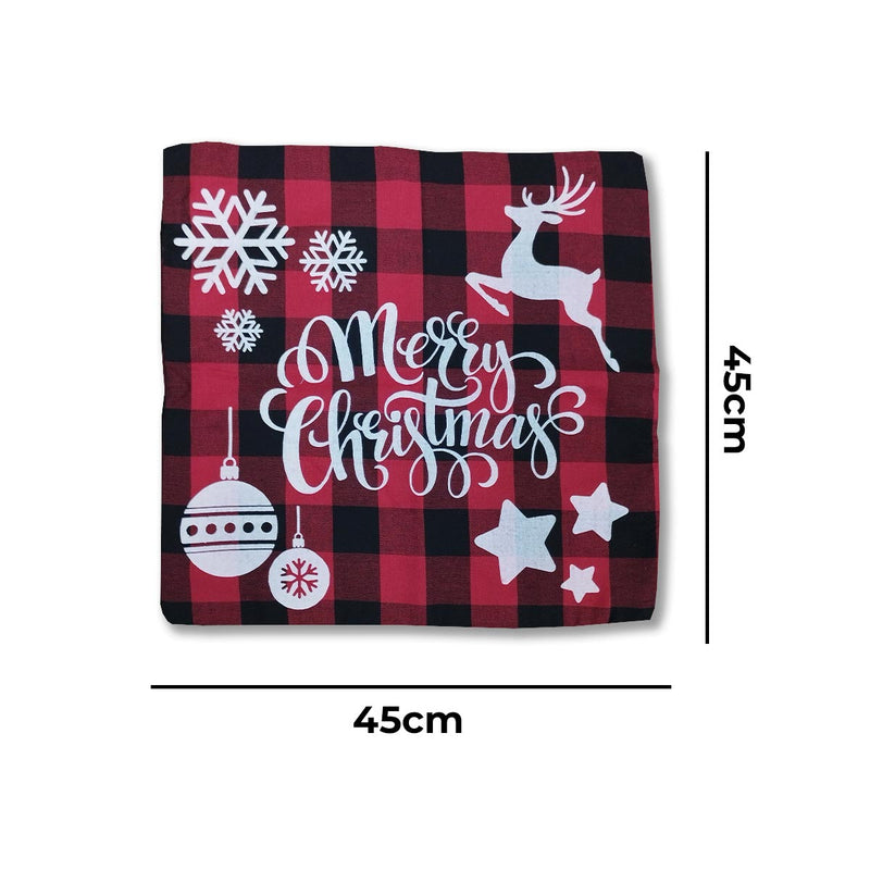 Funda Cojín Navideño Decoración Sala 6220-4