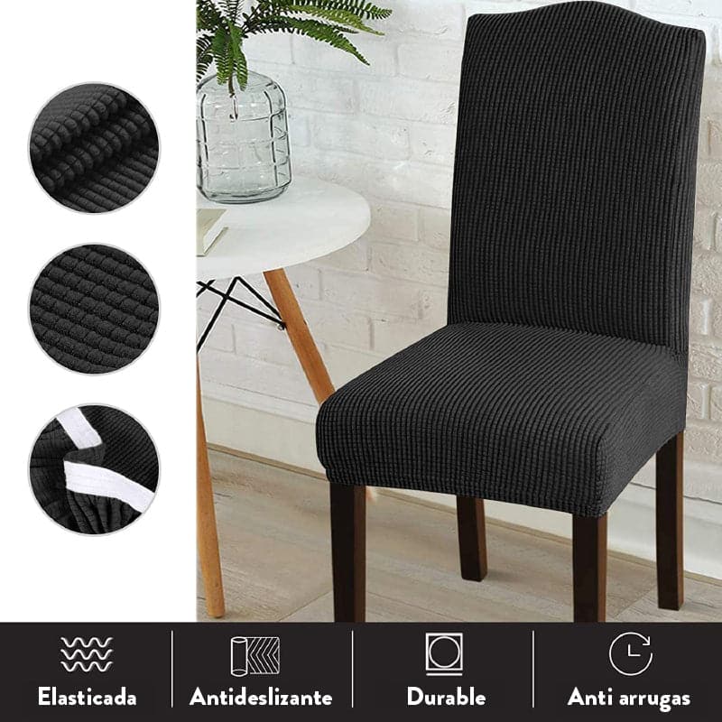 Pack De 2 Fundas De Silla Elásticada