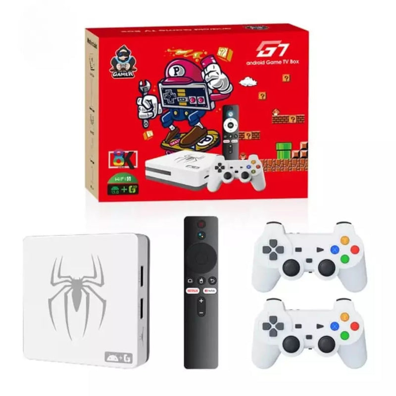 Sintonizador TV BOX + Consola De Videojuegos G7