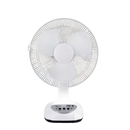 Ventilador Recargable Panel Solar Dos Bombillos GD-8019