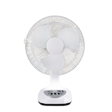 Ventilador Recargable Panel Solar Dos Bombillos GD-8019