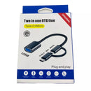Cable Convertidor OTG De Tipo C/Micro-USB GP-120