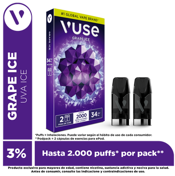 CAPSULA VUSE 2U GRAPE ICE