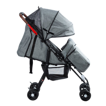 COCHE PASEADOR NAT EB1002 GRIS EBABY