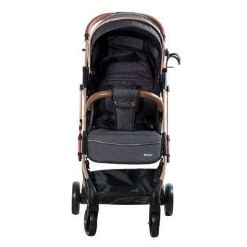 Coche Maleta Sunny Eb124 Ebaby Gris Oscuro