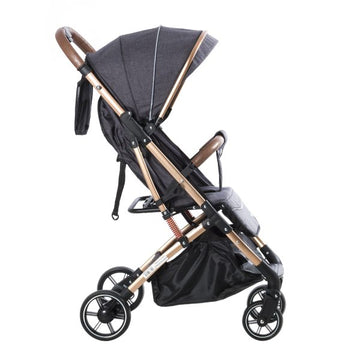 Coche Maleta Sunny Eb124 Ebaby Gris Oscuro