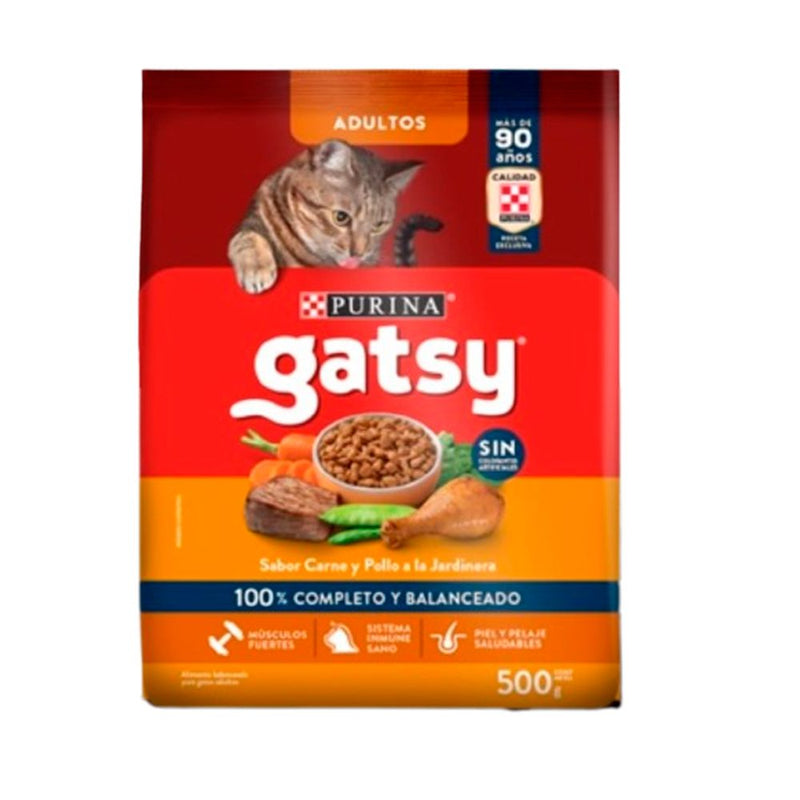 CUIDO GATSY 500G PESCADO Y SALMON