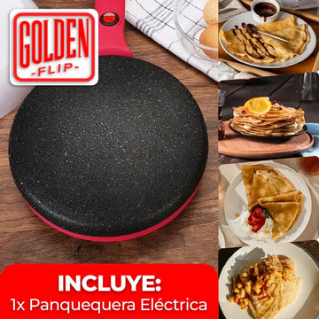 Golden Flip™ - Panquequera Eléctrica