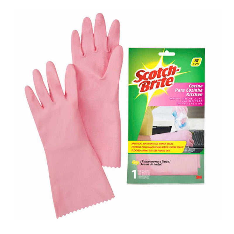 GUANTE SCOTCHBRITE COCINA 2U TALLA L