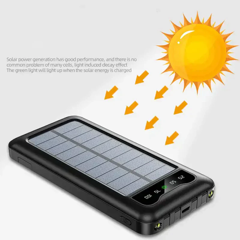 PowerBank TREQA TR-946 10.000mAh con Cargador Solar