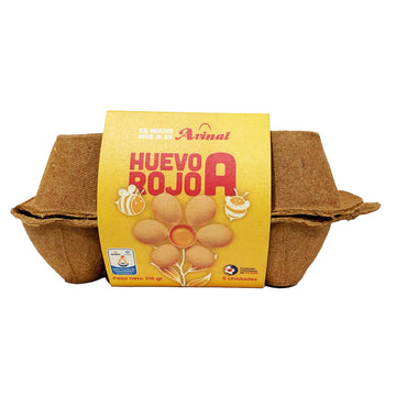 HUEVO AVINAL A ROJO 6U